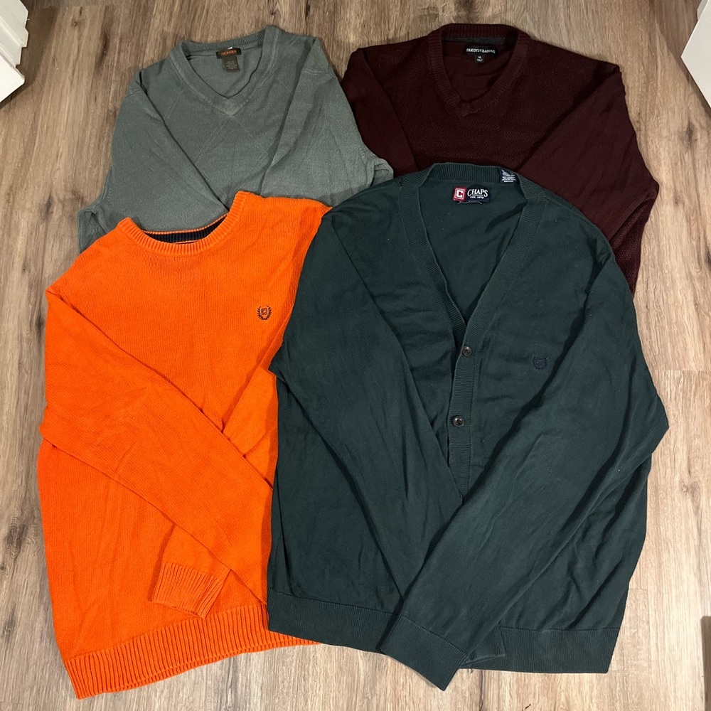 4 Knitted Sweaters Bundle!